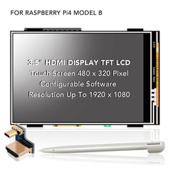 MHS 3.5" LCD HDMI Touch Screen Display