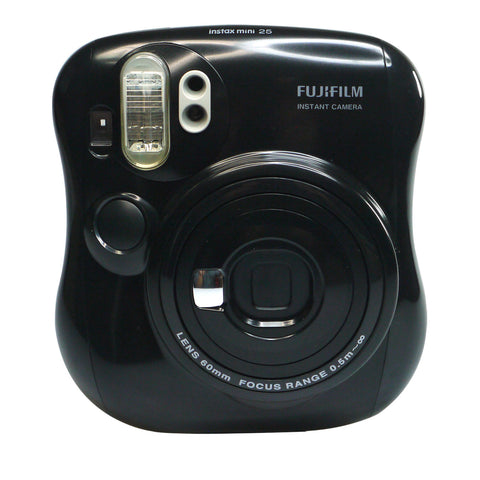 Fujifilm Instax Mini 25 Camera - Soul Black