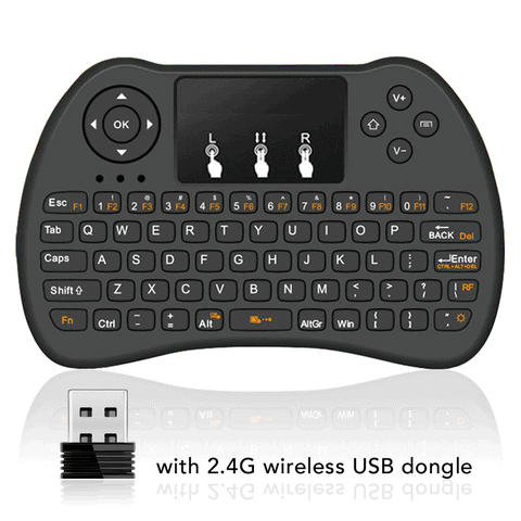 H9 Mini Keyboard 2.4G Wireless Mouse and Touchpad