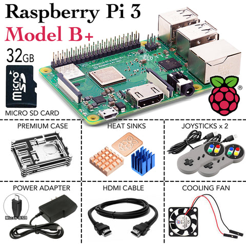 Raspberry Pi 3 Model B+ Dual Band 5GHz Quad Core 1.4GHz Bluetooth